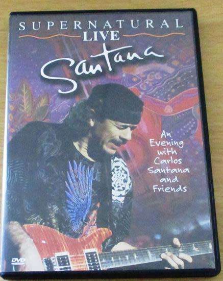 SANTANA Supernatural Live DVD
