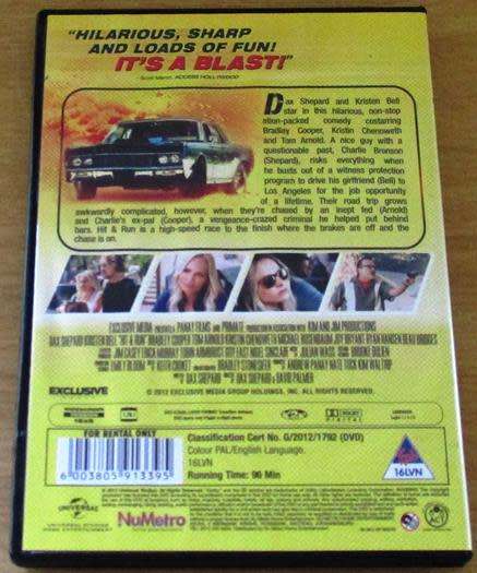 CLEARANCE SALE: HIT & RUN DVD [DVD BBOX 2]