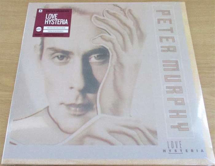 PETER MURPHY Love Hysteria INDIGO Colored VINYL Record [Bauhaus]