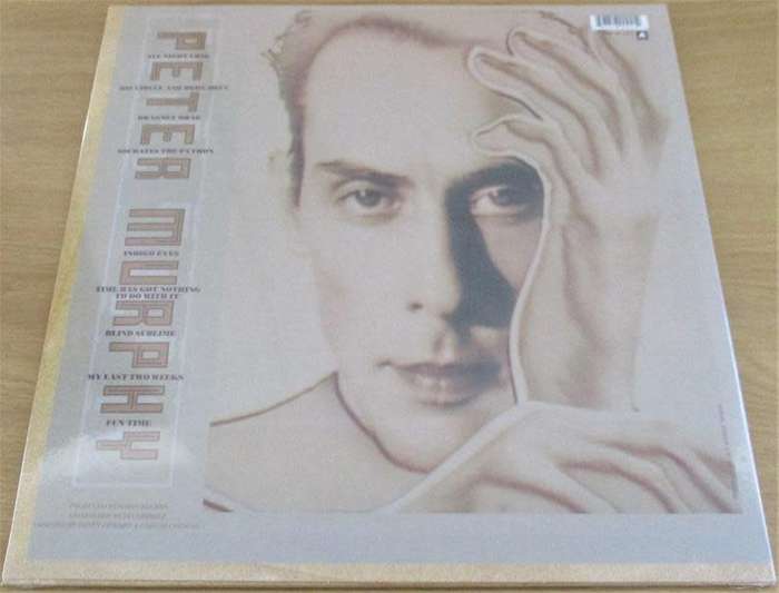 PETER MURPHY Love Hysteria INDIGO Colored VINYL Record [Bauhaus]