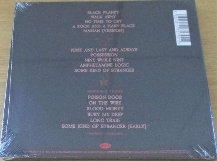 THE SISTERS OF MERCY First And Last And Always Digipak CD  [with xtra bonus tracks]
