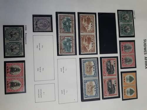 3 printed Pages of SWA  - very nice lot R 10,000.00 plus CV