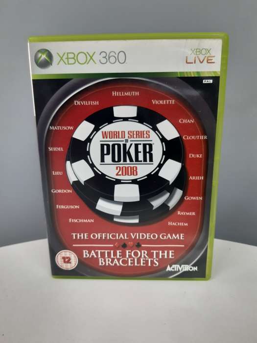WORLD SERIES POKER 2008 (Xbox 360)