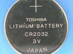 Retail Pack of 5 x Toshiba CR2032 Coin Cell Batteries for Camera / Remotes etc