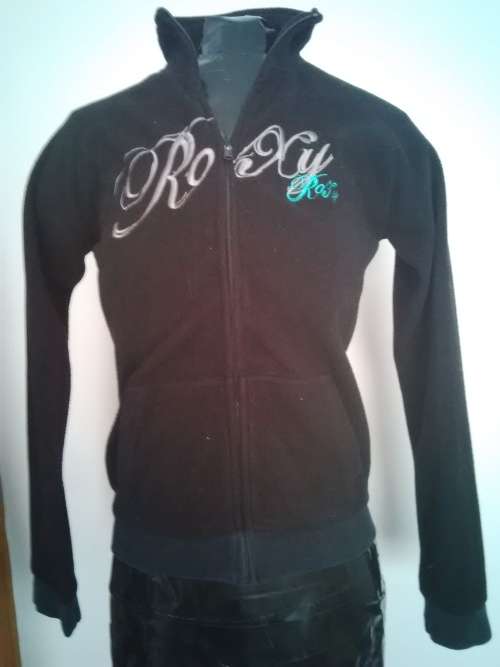 ROXY ZIP FRONT SWEAT TOP SIZE S/M