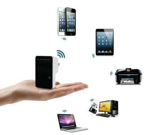 300Mbps Wireless-N Mini Router WiFi Repeater Booster Network Amplifier