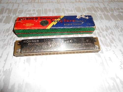 VINTAGE HOHNER HARMONICA  SONG BAND  MODEL 2 ORGAN TUNING