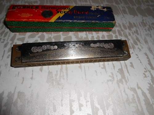 VINTAGE HOHNER HARMONICA  SONG BAND  MODEL 2 ORGAN TUNING