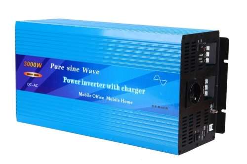 3000W PURE SINE WAVE INVERTER - 24V DC TO 220V AC SOLAR OFF-GRID POWER STATION