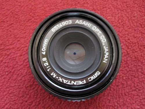 Asahi Pentax SMC-M 40mm f2,8,Pancake lens,Needs Cleaning