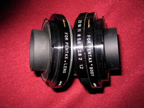 Pentax K mount,Auto Bellows Adapter,with Diaphragm Ring""In Box""