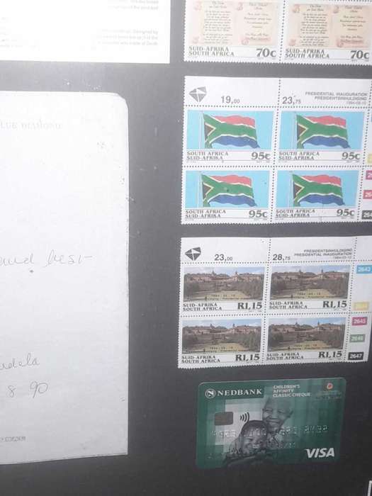 ORIGINAL SIGNATURE OF FORMER PRESIDENT NELSON R. MANDELA memorabilia