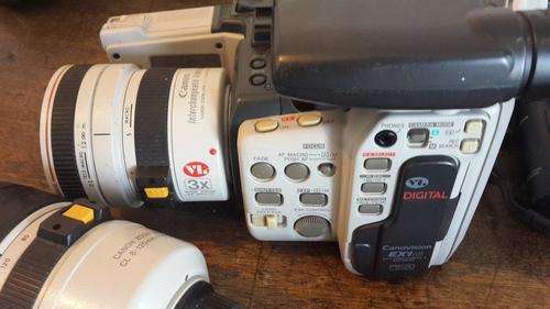 YOU ARE BIDDING ON A CANON EX1 8mm CAMCORDER PACKAGE, WORKING. BUT WILL NEED A NEW BATRY THERE IS SO