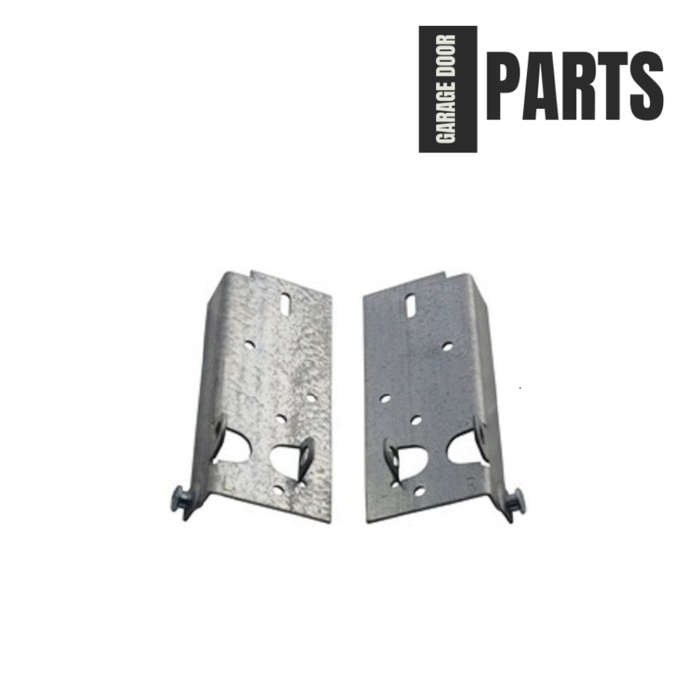 Sectional Garage Door Bottom Brackets - PAIR (L+R)