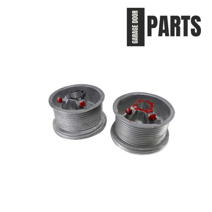 Caravan Garage Door Cable Drum - Pair