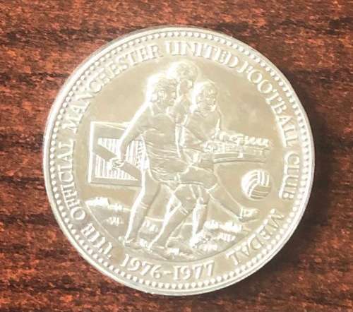 1977-1978 Manchester United Official Medallion