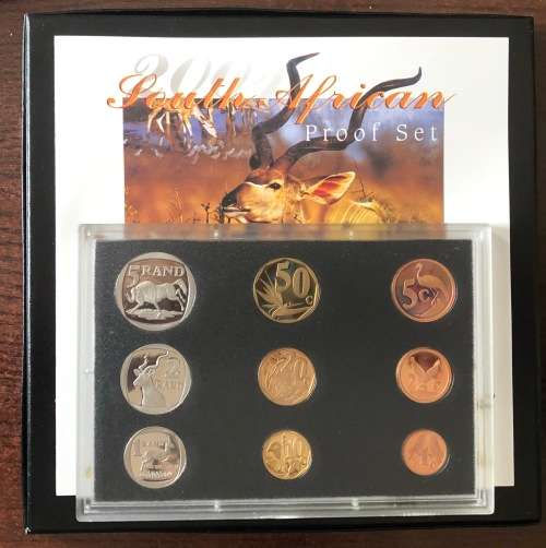 2001 South Africa Proof Coin Set