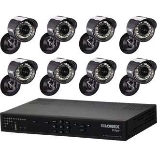 8CH H.264 DVR SECURITY SYSTEM +8 BULLET CAMS