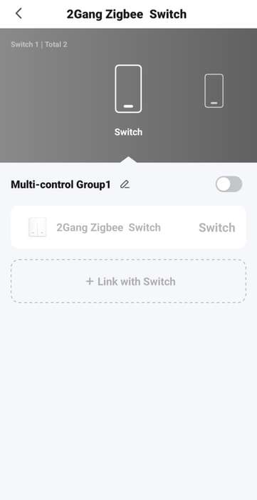 Smart Life Tuya Zigbee 3CH US LED Neutral or No Neutral Smart Switch (White)
