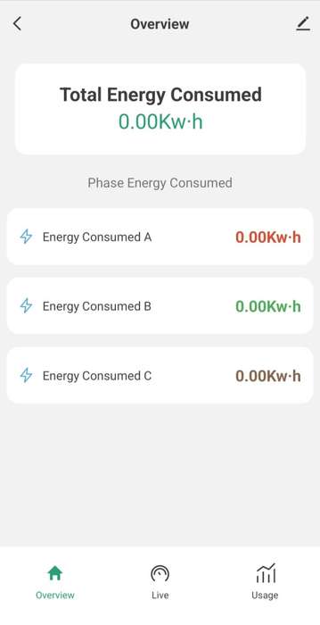 Smart Life Tuya WIFI 3CH Power Energy Monitor Clamp Meter 240V 500A Single/ Three-phase
