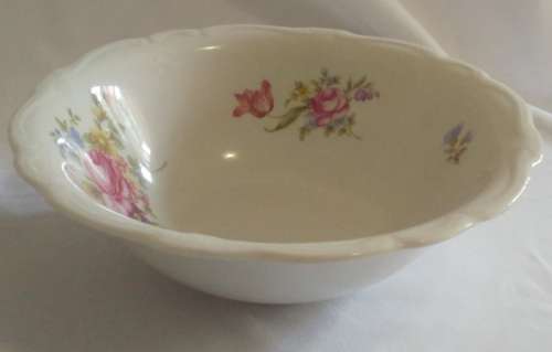 Beautiful floral Huguenot Royale Fine China collection - Salad bowl Serving bowl