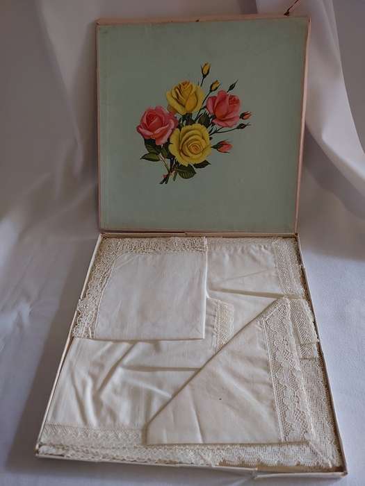 Irish linen handkerchief collection made in Ireland boxed