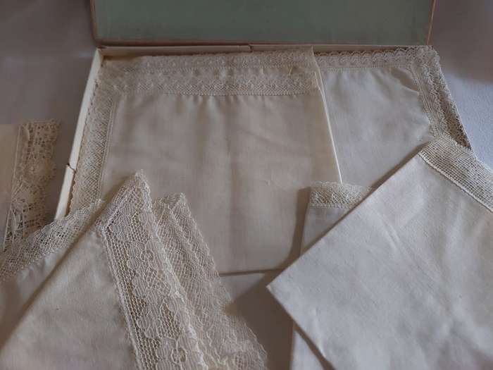 Irish linen handkerchief collection made in Ireland boxed