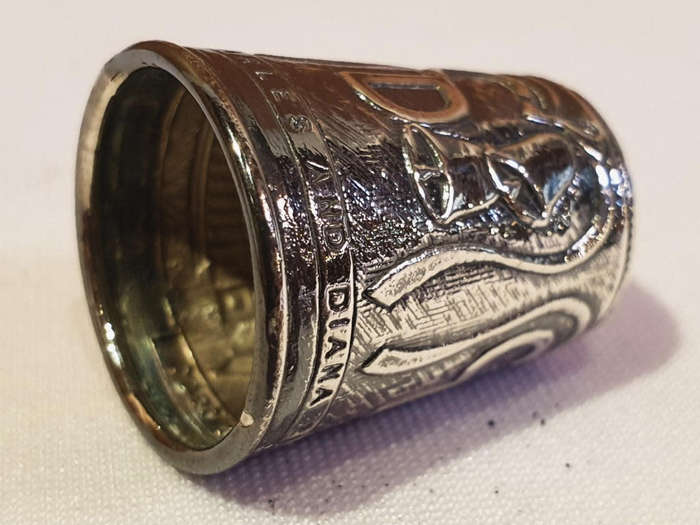 A Pair of Elizabeth II Silver Commemorative 1981 The Royal Wedding of Prince Charles and Lady Diana
