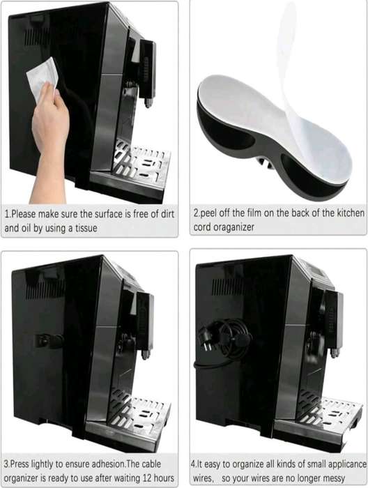 4pc Power Cord Organizer