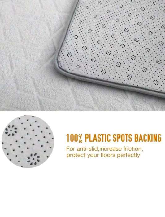2 Piece Memory Foam Bathroom Mats