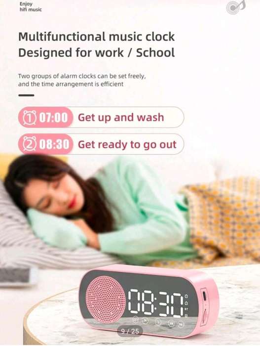 Multifunction Desktop Digital Alarm