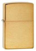 Genuine Zippo, Brushed Brass