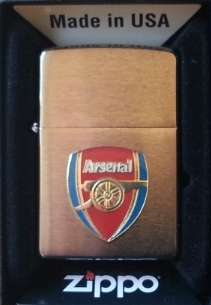 Genuine Zippo, Arsenal Emblem