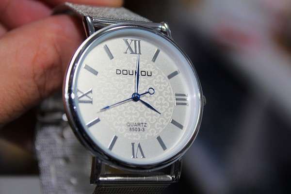 Stainless Steel Mesh Watch Gold or Silver Watch