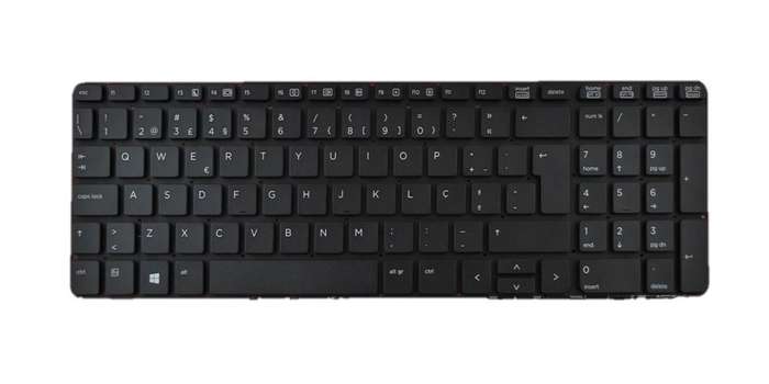 Keyboard for HP 450 G0, 450 G1, 450 G2, 455 G1, 455 G2, 470 G0, 470 G1, 470 G2 - NO FRAME