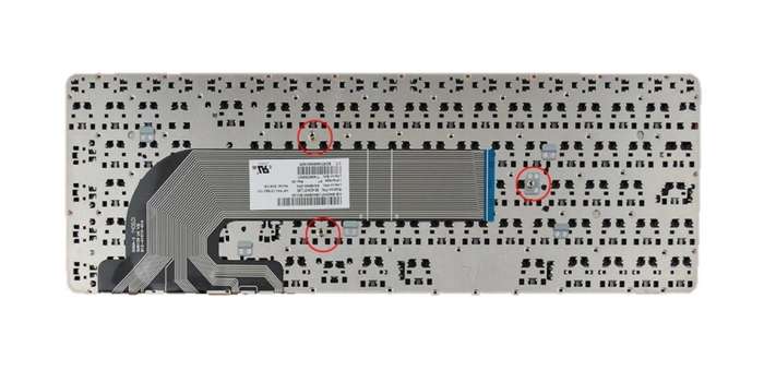 Keyboard for HP 450 G0, 450 G1, 450 G2, 455 G1, 455 G2, 470 G0, 470 G1, 470 G2 - NO FRAME