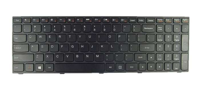 Keyboard for LENOVO G50-30, G50-70, G50-80, G51-35, G70-35, G70-70, G70-80 WITH FRAME