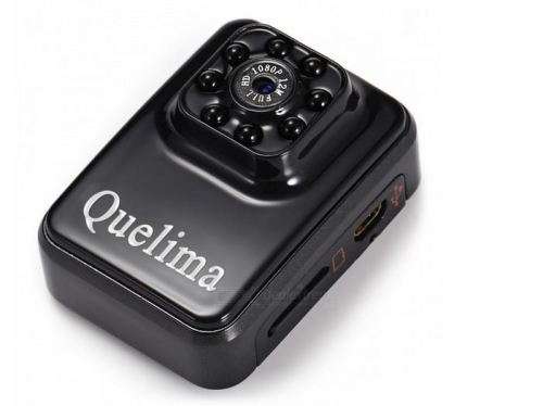 Quelima Camera Wi-Fi Edition Mini Recorder DVR w/ IR Night Vision