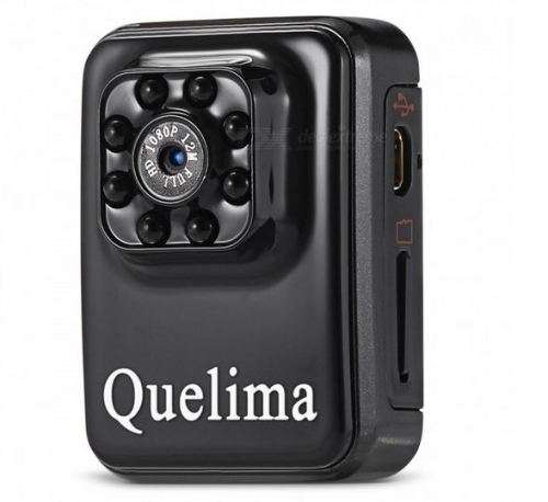 Quelima Camera Wi-Fi Edition Mini Recorder DVR w/ IR Night Vision