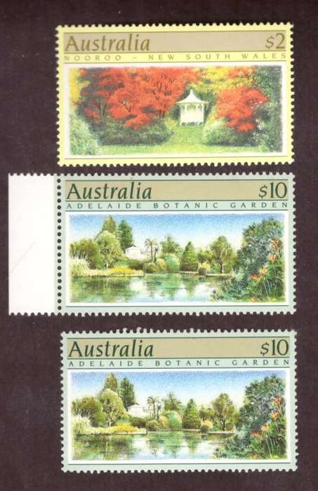 Australia .Scott cat 1132-1134. 1991 issue.  MNH