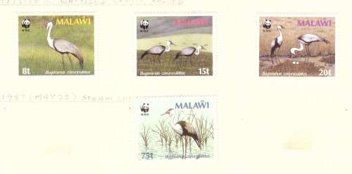 Malawi Scott #494-497 .Full set  MH . 1987