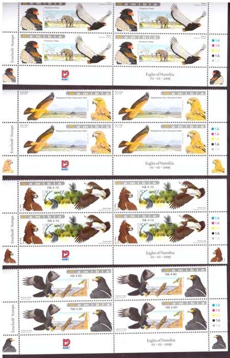 2009 NAMIBIA . Scott #1169-1172. MNH  blocks of 4