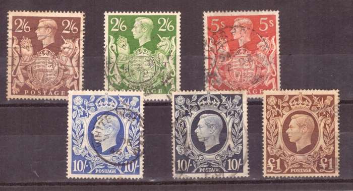 GB 1939  George VI set mixt condition.