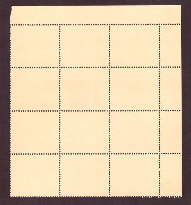 Rhodesia  1966-70  issue. SACC #151 A.  block of 12  Hinge on margin. Experimental .