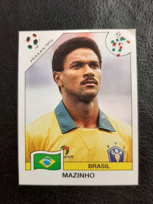 Panini Italia `90 World Cup Sticker #195 - Mazinho
