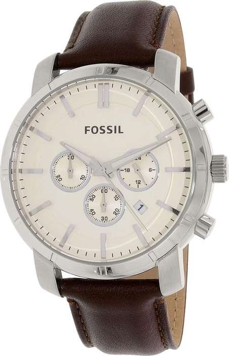 FOSSIL BQ1280  AUTHENTIC LUXURY  CHRONOGRAPH  - IN STOCK WITH FOSSIL TIN AND PAPERS