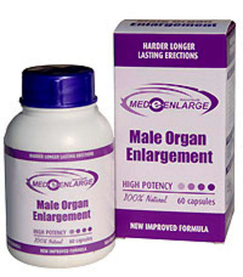 Penis Enlargement MED-e-ENLARGE natural male organ enlarger 60 tablets