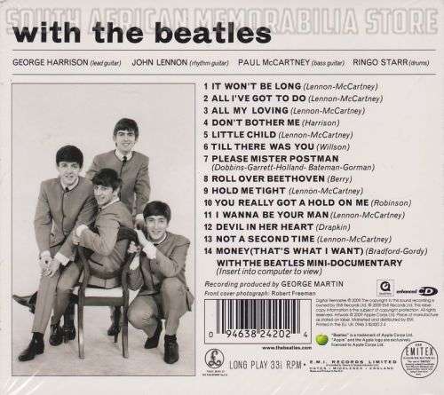 BEATLES - With the Beatles - Limited Edition Deluxe CD *New and Sealed*