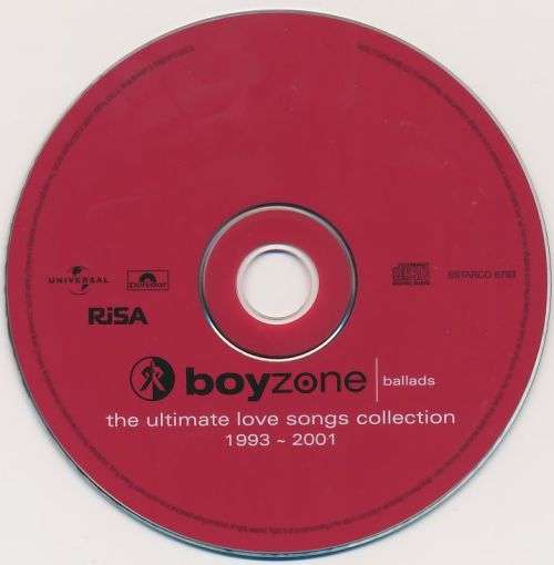 Boyzone - Ballads - The Ultimate Love Songs Collection 19932001 CD - SSTARCD6793