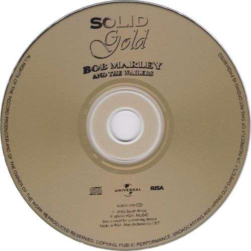 Bob Marley and The Wailers - Solid Gold CD - BUBCD1230